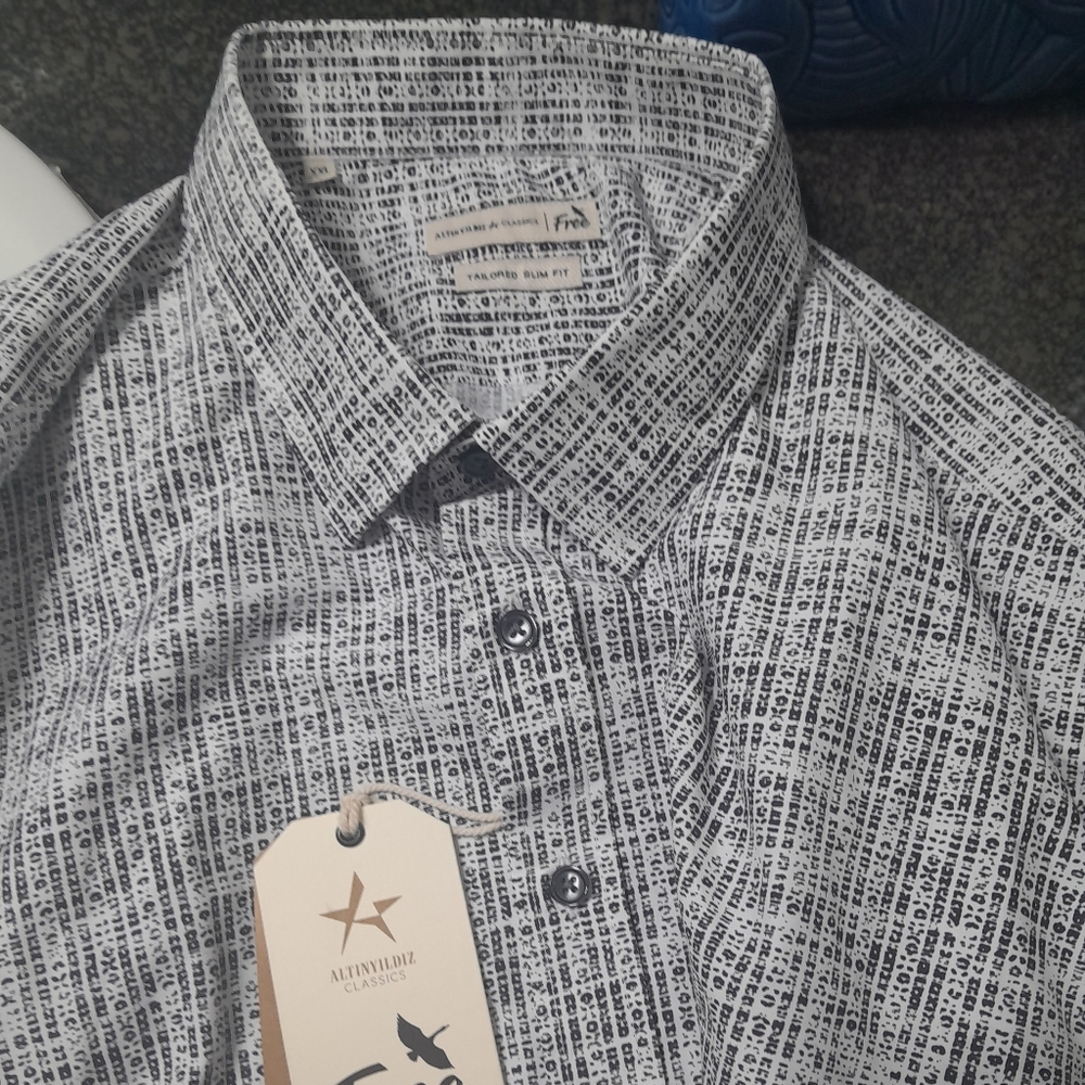 ALTINYLDIZ Men dress shirt